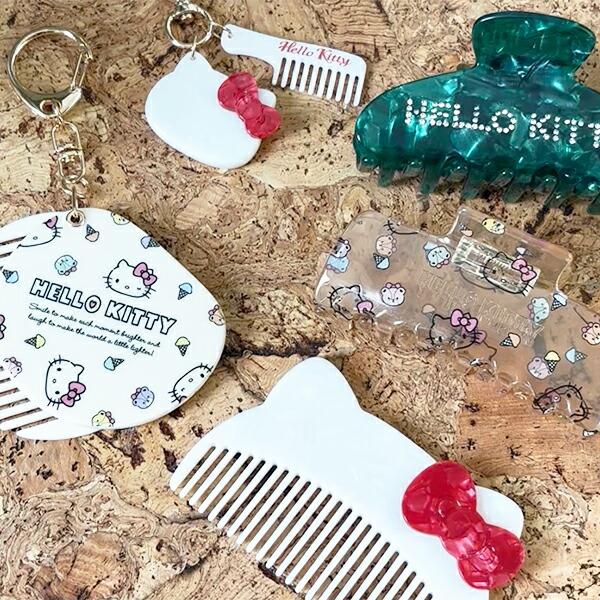 サンリオ ハローキティ ヘアクリップ 総柄 ヘアアクセサリー Sanrio 商品画像6：キャラグッズPERFECT WORLD TOKYO