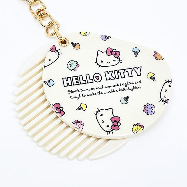 サンリオ ハローキティ クシミラーチャーム 総柄 キーホルダー Sanrio 商品画像2：キャラグッズPERFECT WORLD TOKYO