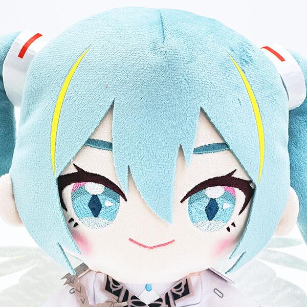初音ミク ×ウイングガンダムゼロEW ぬいぐるみ 商品画像2：キャラグッズPERFECT WORLD TOKYO