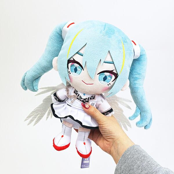 初音ミク ×ウイングガンダムゼロEW ぬいぐるみ 商品画像5：キャラグッズPERFECT WORLD TOKYO