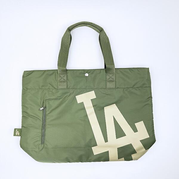 MLB(メジャーリーグ)  ドジャース ナイロントートバッグ カーキ 商品画像7：キャラグッズPERFECT WORLD TOKYO