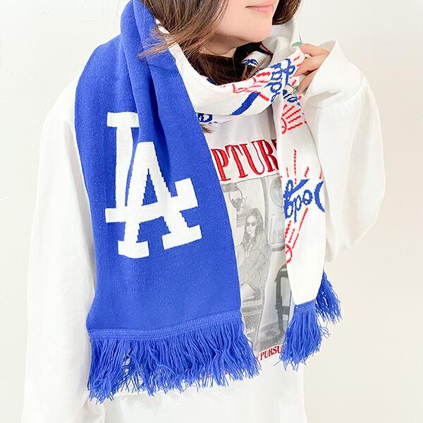 MLB(メジャーリーグ) ドジャース マフラー ブルー アパレル 商品画像4：キャラグッズPERFECT WORLD TOKYO