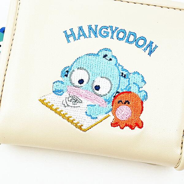 サンリオ ハンギョドン 財布 (アイボリー) Sanrio 商品画像2：キャラグッズPERFECT WORLD TOKYO