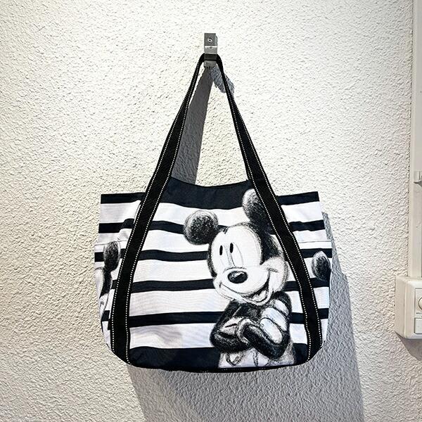 ディズニー ミッキーマウス バルーントートバッグ(モノクロ) Disney 商品画像6：キャラグッズPERFECT WORLD TOKYO