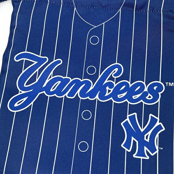 MLB(メジャーリーグ) ヤンキース 巾着(S) (ユニフォーム柄) キッズ スクール 野球 商品画像2：キャラグッズPERFECT WORLD TOKYO