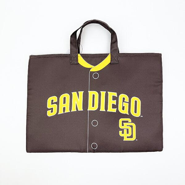 MLB(メジャーリーグ) パドレス レッスンバッグ(ユニフォーム柄) トートバッグ･･･