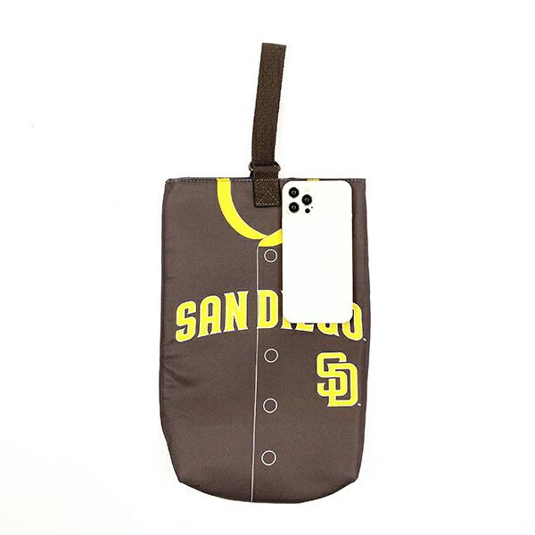 MLB(メジャーリーグ) パドレス シューズケース(ユニフォーム柄) キッズ スクール 野球 商品画像3：キャラグッズPERFECT WORLD TOKYO
