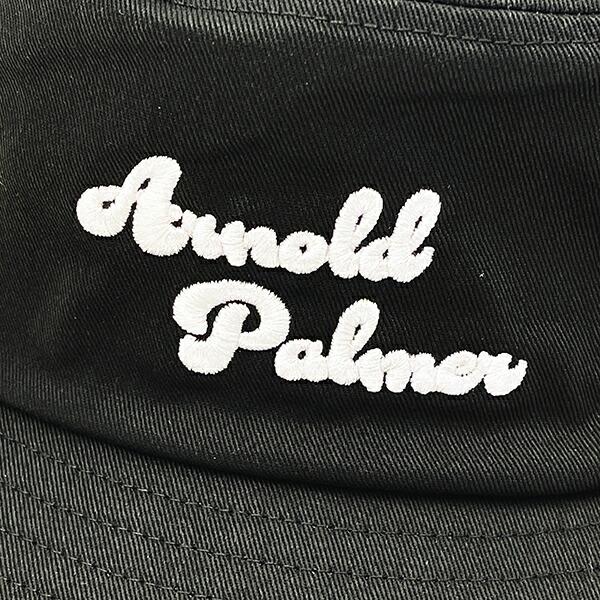 Arnold Palmer(アーノルドパーマー) ロゴハット (ブラック) 通常つばタイプ 帽子 アパレル 商品画像2：キャラグッズPERFECT WORLD TOKYO