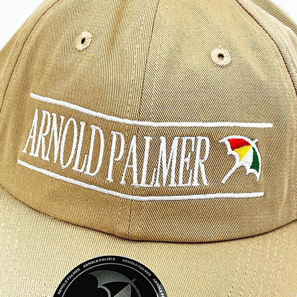 Arnold Palmer(アーノルドパーマー) ラインロゴキャップ (ベージュ) 帽子 アパレル 商品画像2：キャラグッズPERFECT WORLD TOKYO