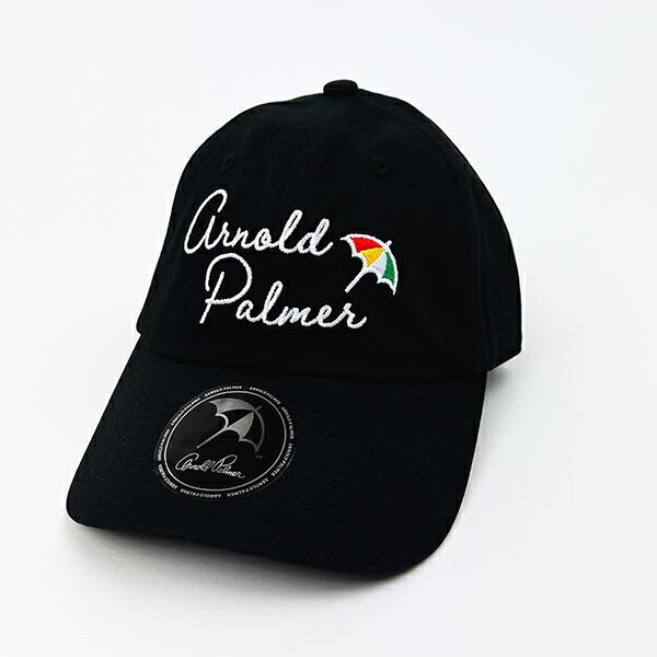 Arnold Palmer(アーノルドパーマー) 筆記体ロゴキャップ (ブラック) 帽子 ア･･･