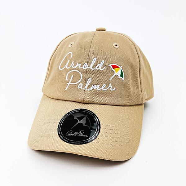 Arnold Palmer(アーノルドパーマー) 筆記体ロゴキャップ (ベージュ) 帽子 ア･･･