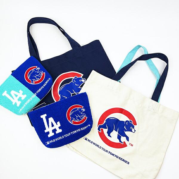 MLB(メジャーリーグ) 東京シリーズ ドジャース×カブス トートバッグ アイボリー 商品画像8：キャラグッズPERFECT WORLD TOKYO