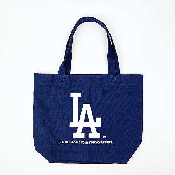 MLB(メジャーリーグ) 東京シリーズ ドジャース×カブス トートバッグ ブルー 商品画像4：キャラグッズPERFECT WORLD TOKYO
