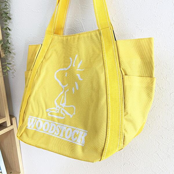 スヌーピー ウッドストック バルーントートバッグ イエロー SNOOPY 商品画像7：キャラグッズPERFECT WORLD TOKYO