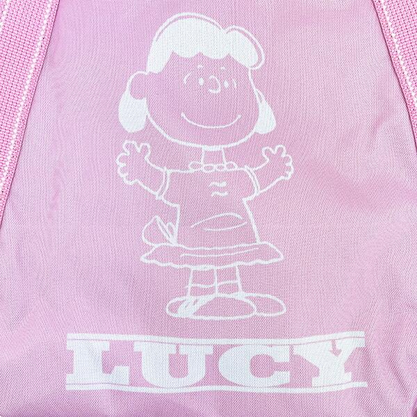 スヌーピー ルーシー バルーントートバッグ ピンク SNOOPY 商品画像2：キャラグッズPERFECT WORLD TOKYO