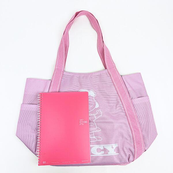 スヌーピー ルーシー バルーントートバッグ ピンク SNOOPY 商品画像3：キャラグッズPERFECT WORLD TOKYO