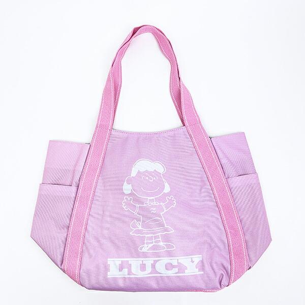 スヌーピー ルーシー バルーントートバッグ ピンク SNOOPY