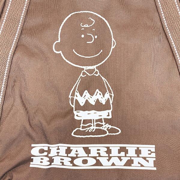 スヌーピー チャーリーブラウン バルーントートバッグ ブラウン SNOOPY 商品画像2：キャラグッズPERFECT WORLD TOKYO