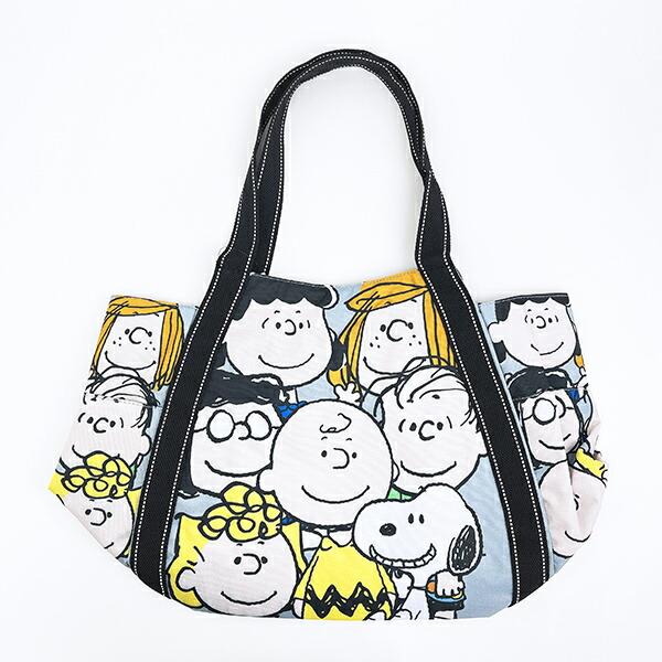 スヌーピー バルーントートバッグ 総柄 SNOOPY