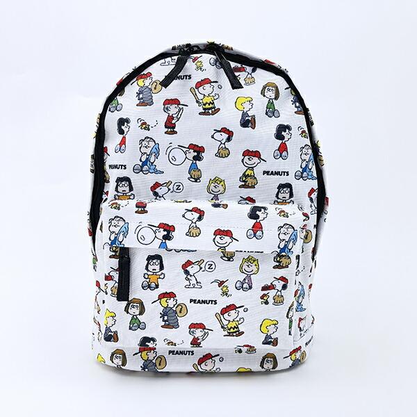 スヌーピー キッズリュック アイボリー バッグ  SNOOPY