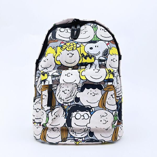 スヌーピー キッズリュック グレー バッグ  SNOOPY