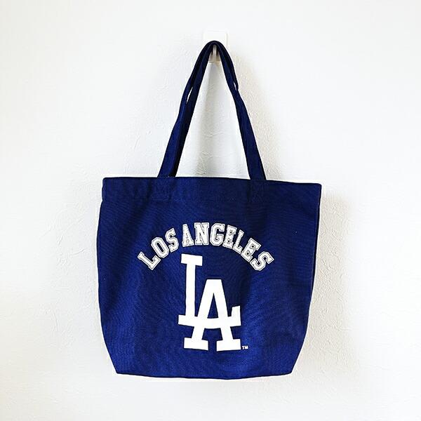 MLB(メジャーリーグ) ドジャース キャンパストートバッグ ブルー 商品画像6：キャラグッズPERFECT WORLD TOKYO