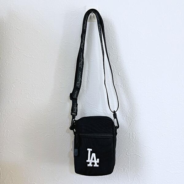 MLB(メジャーリーグ)  ドジャース ミニショルダーバッグ ブラック×ホワイト 商品画像6：キャラグッズPERFECT WORLD TOKYO