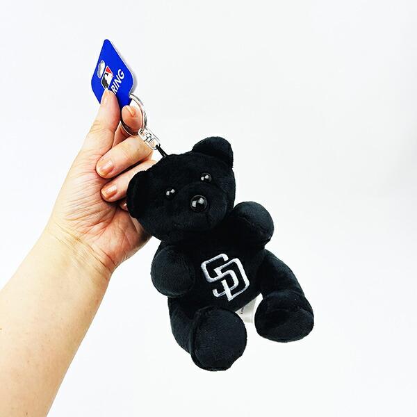 MLB(メジャーリーグ) パドレス ベアキーホルダー(大) ブラック 商品画像6：キャラグッズPERFECT WORLD TOKYO