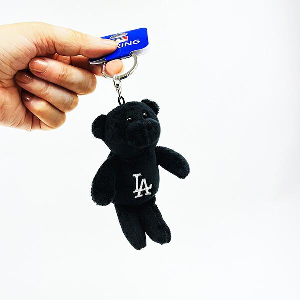 MLB(メジャーリーグ) ドジャース ベアキーホルダー(小) ブラック 商品画像5：キャラグッズPERFECT WORLD TOKYO
