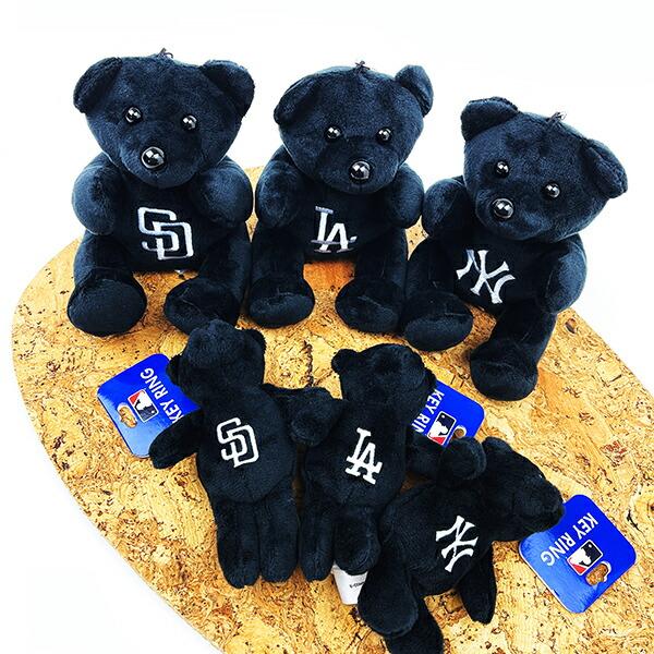 MLB(メジャーリーグ) ドジャース ベアキーホルダー(小) ブラック 商品画像6：キャラグッズPERFECT WORLD TOKYO