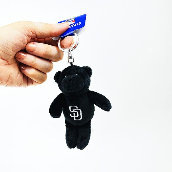 MLB(メジャーリーグ) パドレス ベアキーホルダー(小) ブラック 商品画像5：キャラグッズPERFECT WORLD TOKYO