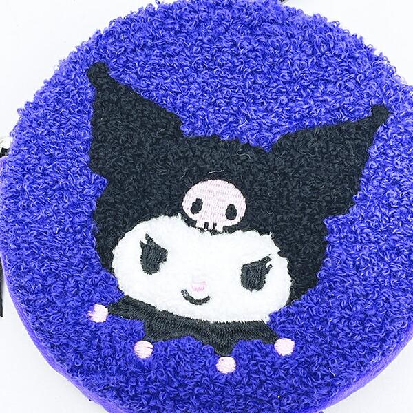 サンリオ クロミ カナビラ付きサークルさがらポーチ (フェイス) Sanrio 商品画像2：キャラグッズPERFECT WORLD TOKYO