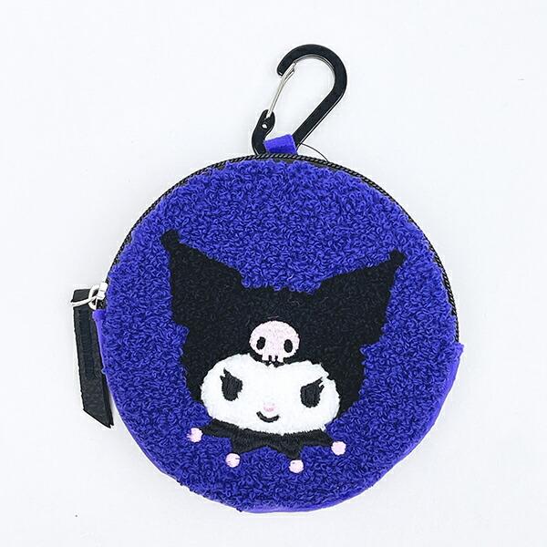 サンリオ クロミ カナビラ付きサークルさがらポーチ (フェイス) Sanrio 商品画像1：キャラグッズPERFECT WORLD TOKYO