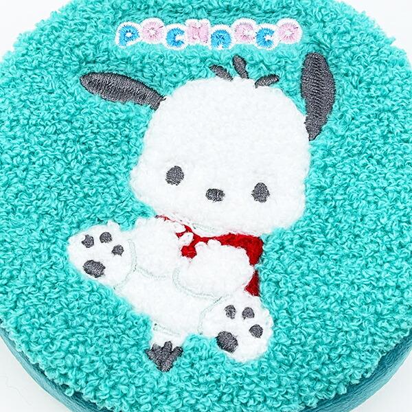 サンリオ ポチャッコ サークル さがらポーチ (グリーン) Sanrio 商品画像2：キャラグッズPERFECT WORLD TOKYO