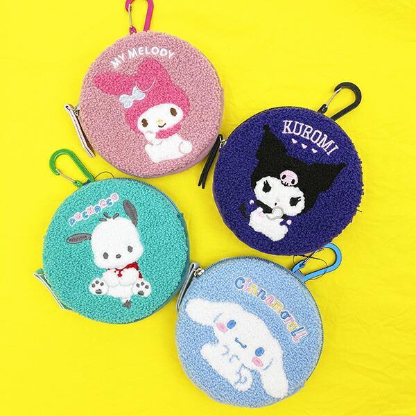 サンリオ ポチャッコ サークル さがらポーチ (グリーン) Sanrio 商品画像7：キャラグッズPERFECT WORLD TOKYO