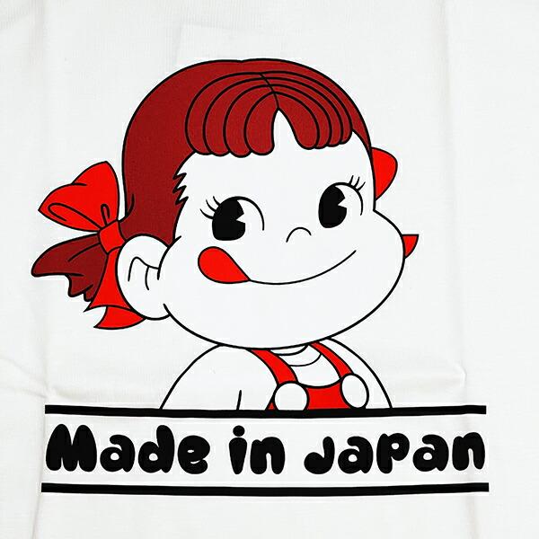 ペコちゃん Tシャツ(L) ホワイト アパレル 不二家 日本製 商品画像2：キャラグッズPERFECT WORLD TOKYO