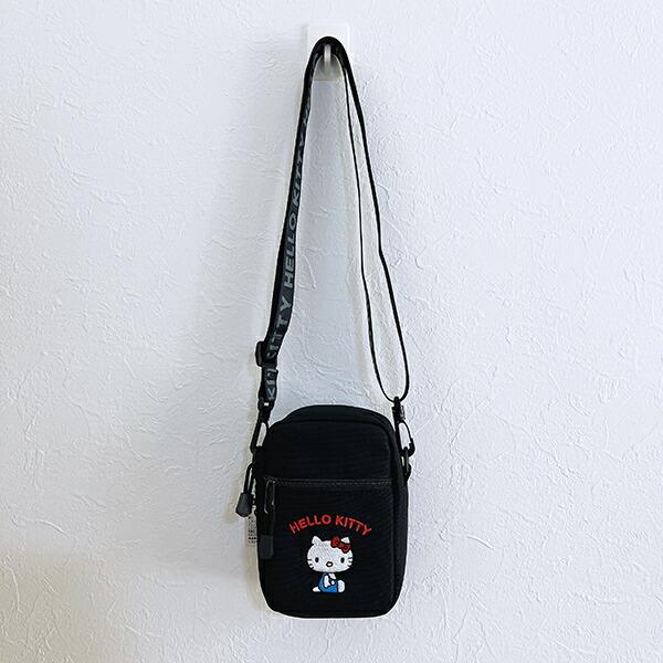 サンリオ ハローキティ ミニショルダーバッグ (ブラック) Sanrio 商品画像5：キャラグッズPERFECT WORLD TOKYO