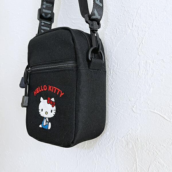 サンリオ ハローキティ ミニショルダーバッグ (ブラック) Sanrio 商品画像6：キャラグッズPERFECT WORLD TOKYO