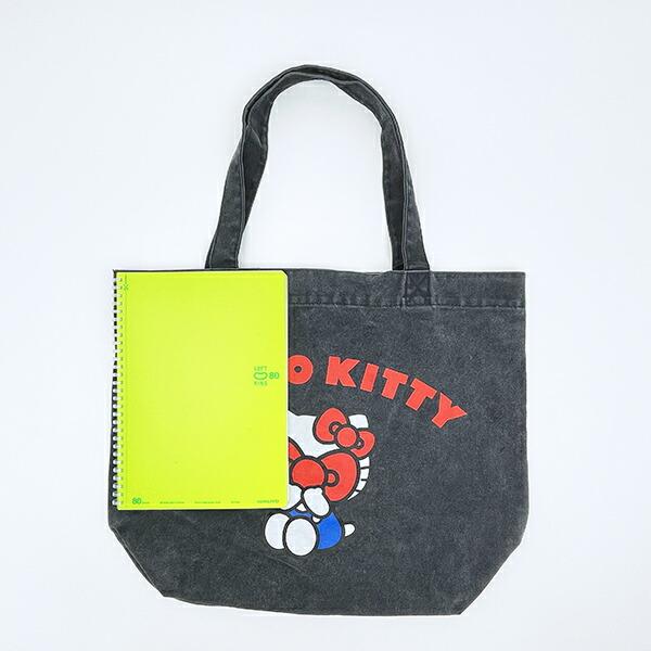 サンリオ ハローキティ ピグメントトートバッグ(ブラック) Sanrio 商品画像3：キャラグッズPERFECT WORLD TOKYO