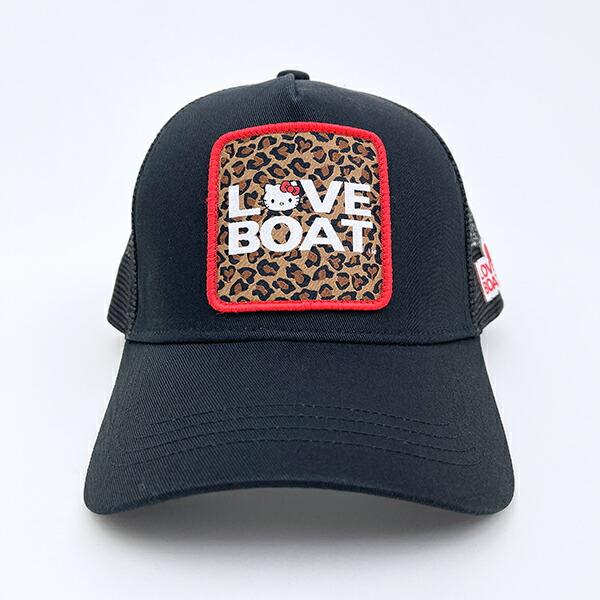 サンリオ ハローキティ × LOVEBOAT(ラブボート) メッシュキャップ ロゴ 帽子 Sanrio 商品画像2：キャラグッズPERFECT WORLD TOKYO
