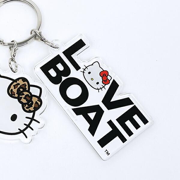 サンリオ ハローキティ × LOVEBOAT(ラブボート) キーホルダー フェイス 日本製 Sanrio 商品画像3：キャラグッズPERFECT WORLD TOKYO