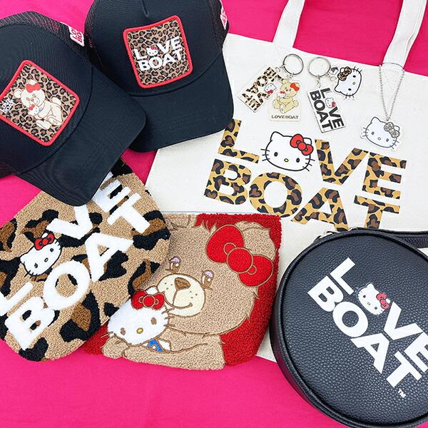 サンリオ ハローキティ × LOVEBOAT(ラブボート) キーホルダー フェイス 日本製 Sanrio 商品画像5：キャラグッズPERFECT WORLD TOKYO