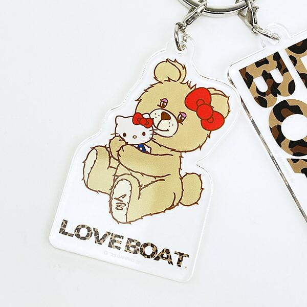 サンリオ ハローキティ × LOVEBOAT(ラブボート) キーホルダー ラブボベア 日本製 Sanrio 商品画像2：キャラグッズPERFECT WORLD TOKYO