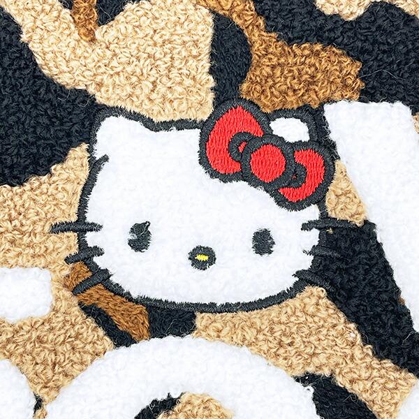 サンリオ ハローキティ × LOVEBOAT(ラブボート) さがらポーチ ロゴ ヒョウ柄 Sanrio 商品画像3：キャラグッズPERFECT WORLD TOKYO