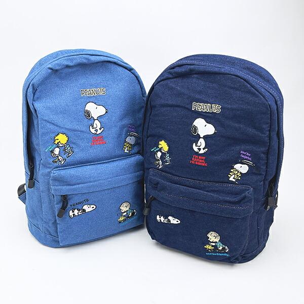 スヌーピー リュック バッグ ライトデニム SNOOPY 商品画像7：キャラグッズPERFECT WORLD TOKYO