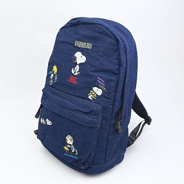 スヌーピー リュック バッグ デニム SNOOPY