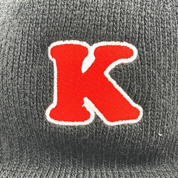 サンリオ ハローキティ ニットキャップ ブラック 帽子 アパレル Sanrio 商品画像3：キャラグッズPERFECT WORLD TOKYO