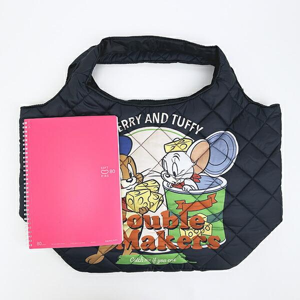 トムとジェリー (ジェリー＆タフィー) 中綿トートバッグ トムジェリ 商品画像3：キャラグッズPERFECT WORLD TOKYO