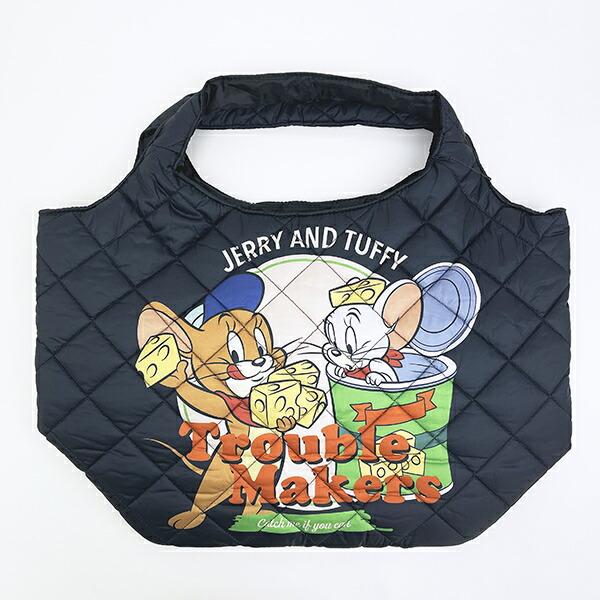 トムとジェリー (ジェリー＆タフィー) 中綿トートバッグ トムジェリ