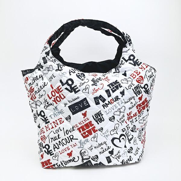 ディズニー ミッキー＆ミニー総柄 中綿トートバッグ  Disney 商品画像4：キャラグッズPERFECT WORLD TOKYO